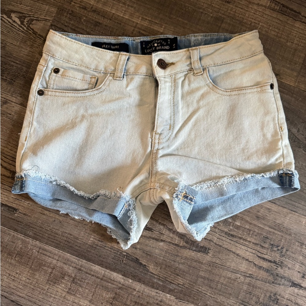 Lucky Brand girl’s Light Denim Jean Shorts